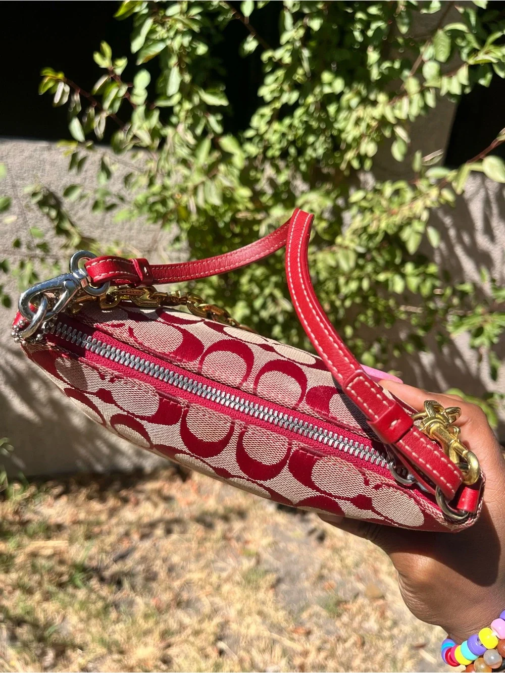Coach color red